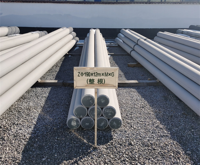 岳阳楼190×12米钢筋混凝土水泥电线杆